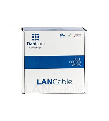 DANICOM CAT5E UTP 100m Starrleiter - LSZH (Dca)