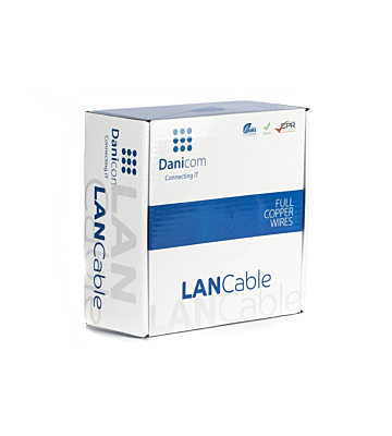 DANICOM CAT6 UTP 100m Starrleiter - LSZH (Dca)