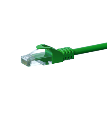 CAT 6 Netzwerkkabel U/UTP - 2 Meter - Grün - CCA