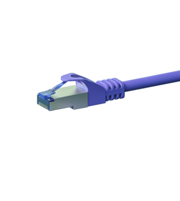 CAT 6a Netzwerkkabel LSOH - S/FTP - 2 Meter - Violett