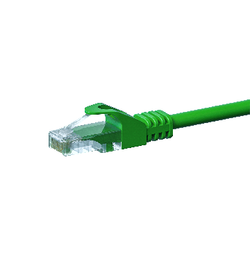 CAT 5e Netzwerkkabel U/UTP – 5 Meter -  Grün  - CCA