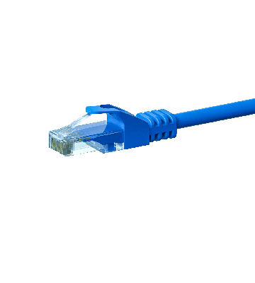CAT 6 Netzwerkkabel U/UTP - 20 Meter - Blau - CCA