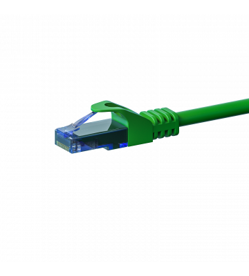 CAT6a Netzwerkkabel 100% Kupfer - U/UTP - 2 Meter - Grün