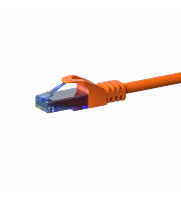 CAT6a Netzwerkkabel 100% Kupfer - U/UTP - 5 Meter - Orange