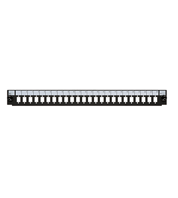 Front LC/SC/E2000 24 Ports Simplex/Duplex für 19" Spleißbox