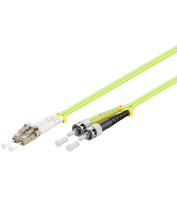 Glasfaserkabel LC-ST OM5 Duplex Patchkabel – 2 Meter