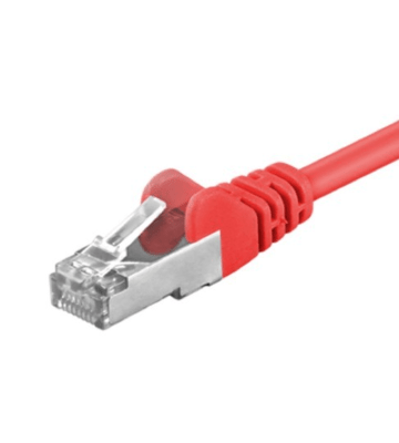 CAT 5e Netzwerkkabel F/UTP - 7,5 Meter - Rot