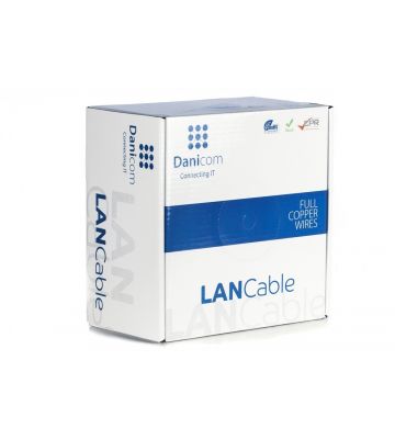 DANICOM CAT6 FTP 100m Starrleiter - LSZH (Eca)
