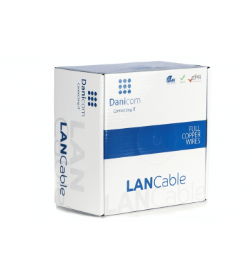 DANICOM CAT6 FTP 100m Starrleiter - LSZH (Eca)