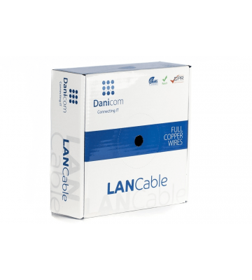 DANICOM CAT6 FTP 50m Starrleiter -  LSZH (Eca)