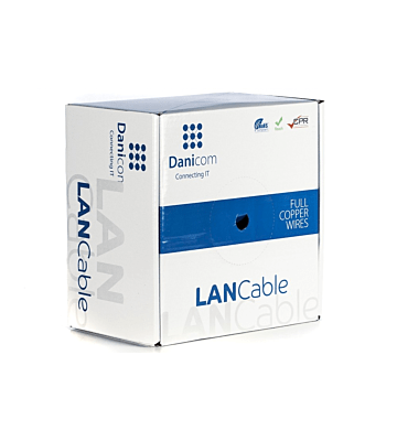 DANICOM CAT6A U/UTP 100m Starrleiter - LSZH (Dca)