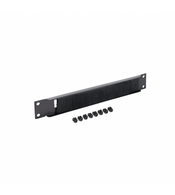 10 Zoll Kabelmanagement mit Bürstenleiste – 1 HE