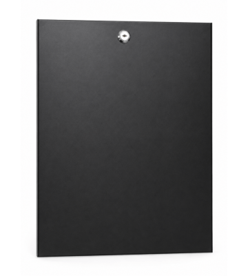 9 HE Metallseitenwand für 10" Servergehäuse - 450mm tief mit Schloss
