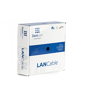 DANICOM CAT6 FTP 50m Starrleiter - LSZH (Dca)