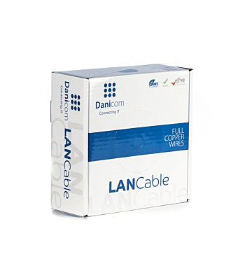 DANICOM CAT5E FTP 50m Starrleiter - PVC (Eca)