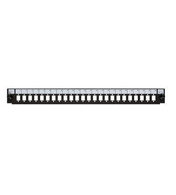 Front SC/LC/E2000 24 Ports Simplex/Duplex für 19" Spleißbox