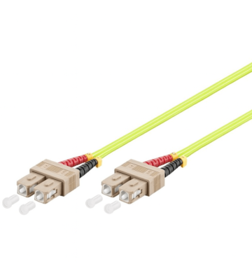 Glasfaserkabel SC-SC OM5 Duplex Patchkabel – 20 Meter