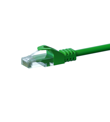 CAT 6 Netzwerkkabel U/UTP - 2 Meter - Grün - CCA