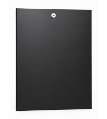 9 HE Metallseitenwand für 10" Servergehäuse - 450mm tief mit Schloss
