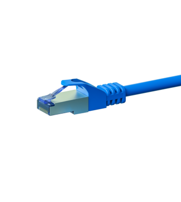 CAT 6a Netzwerkkabel LSOH - S/FTP - 20 Meter - Blau