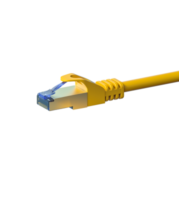 CAT 6a Netzwerkkabel LSOH - S/FTP - 1,50 Meter - Gelb