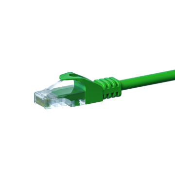 CAT 5e Netzwerkkabel U/UTP – 20 Meter -  Grün   - CCA
