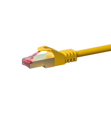 CAT 6 Netzwerkkabel LSOH - S/FTP - 15 Meter - Gelb       