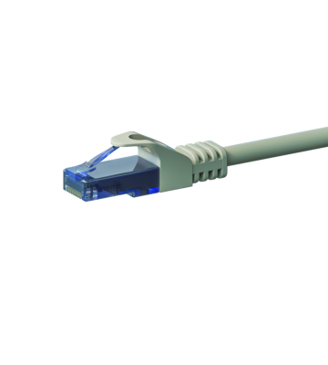 CAT6a Netzwerkkabel 100% Kupfer - U/UTP - 30 Meter - Grau
