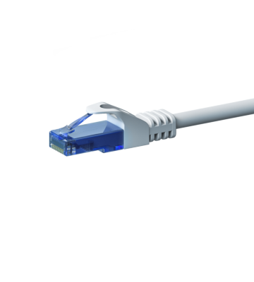 CAT6a Netzwerkkabel 100% Kupfer - U/UTP - 10 Meter - Weiß