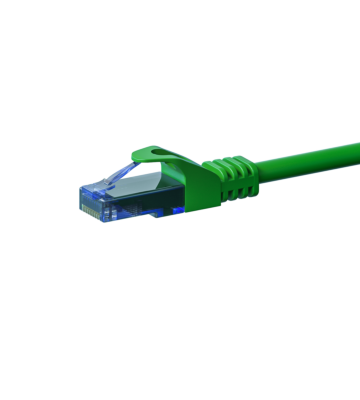 CAT6a Netzwerkkabel 100% Kupfer - U/UTP - 1,50 Meter - Grün