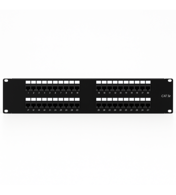 Cat5e 32 poorts UTP patchpaneel