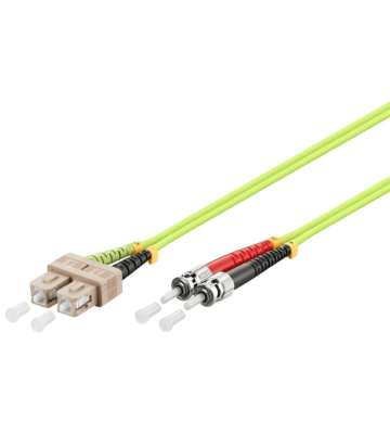 Glasfaserkabel SC-ST OM5 Duplex Patchkabel –1,5 Meter