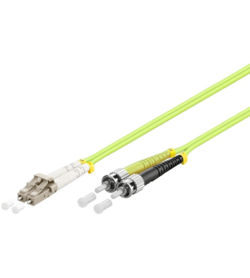 Glasfaserkabel LC-ST OM5 Duplex Patchkabel – 10 Meter