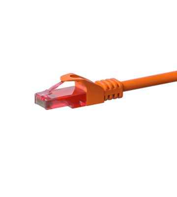 CAT6 Netzwerkkabel 100% Kupfer - U/UTP - 5 Meter - Orange