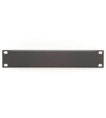 10” Blindabdeckung , 1 HE, Schwarz