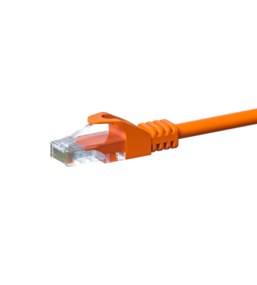 CAT 5e Netzwerkkabel U/UTP – 5 Meter -  Orange - CCA