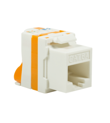 CAT6a UTP Keystone Netzwerkstecker - Toolless Twist