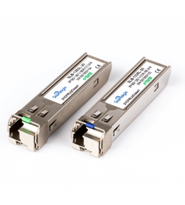 SFP-Transceiver-Modul LC singlemode TX1490/RX1310nm 20 Kilometer