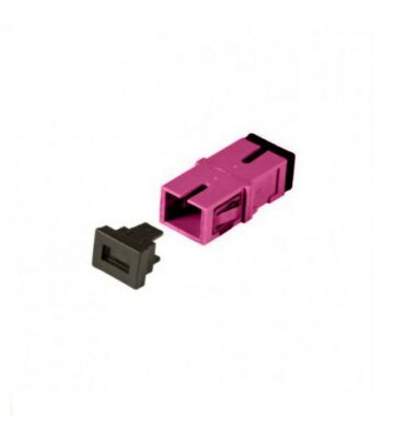 Multimode Keystone Kupplung SC-SC simplex lila