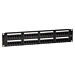 Patchpanel 19" CAT5e UTP - 48 ports