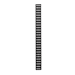 27 HE vertikale Kabelführungsleiste - 30 cm breit