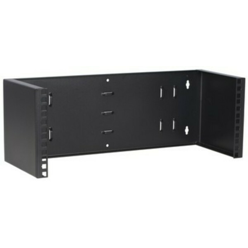 4 HE, 19” Montagerahmen für Wandbefestigungen ohne Schaniere - 180mm Tief