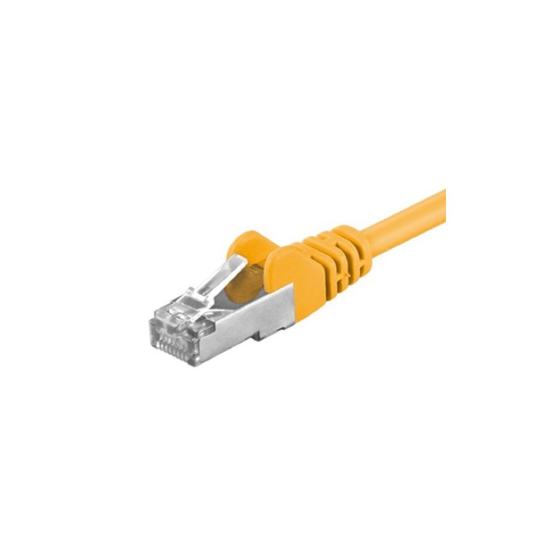 CAT 5e Netzwerkkabel F/UTP - 10 Meter - Gelb