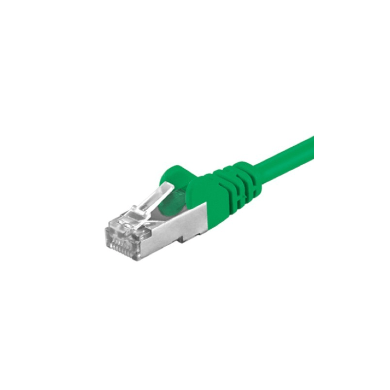 CAT 5e Netzwerkkabel F/UTP - 15 Meter - Grün