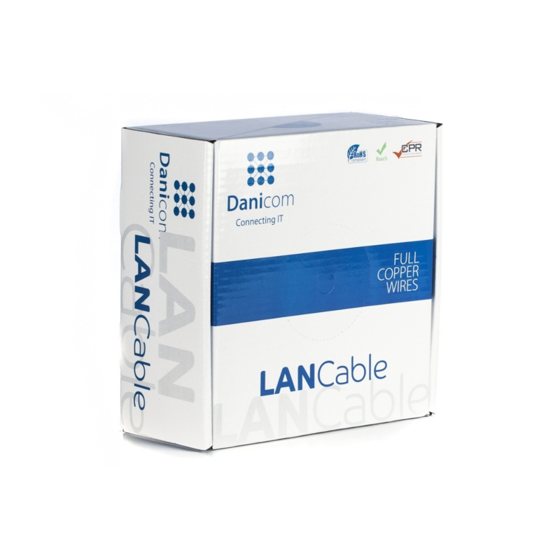 DANICOM CAT6 UTP 100m Starrleiter - LSZH (Dca)