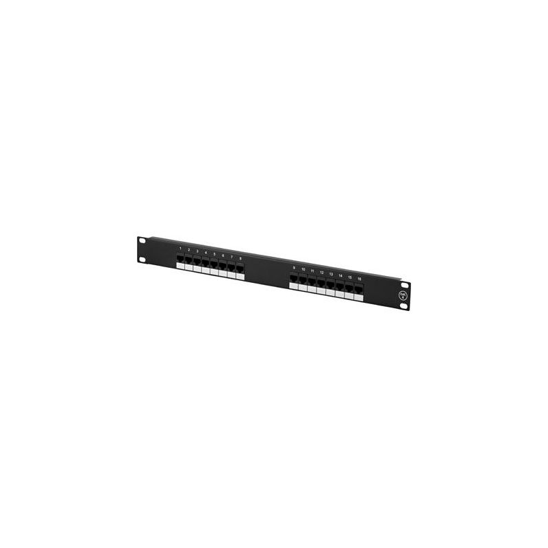 CAT6 UTP patchpaneel - 16 poorts