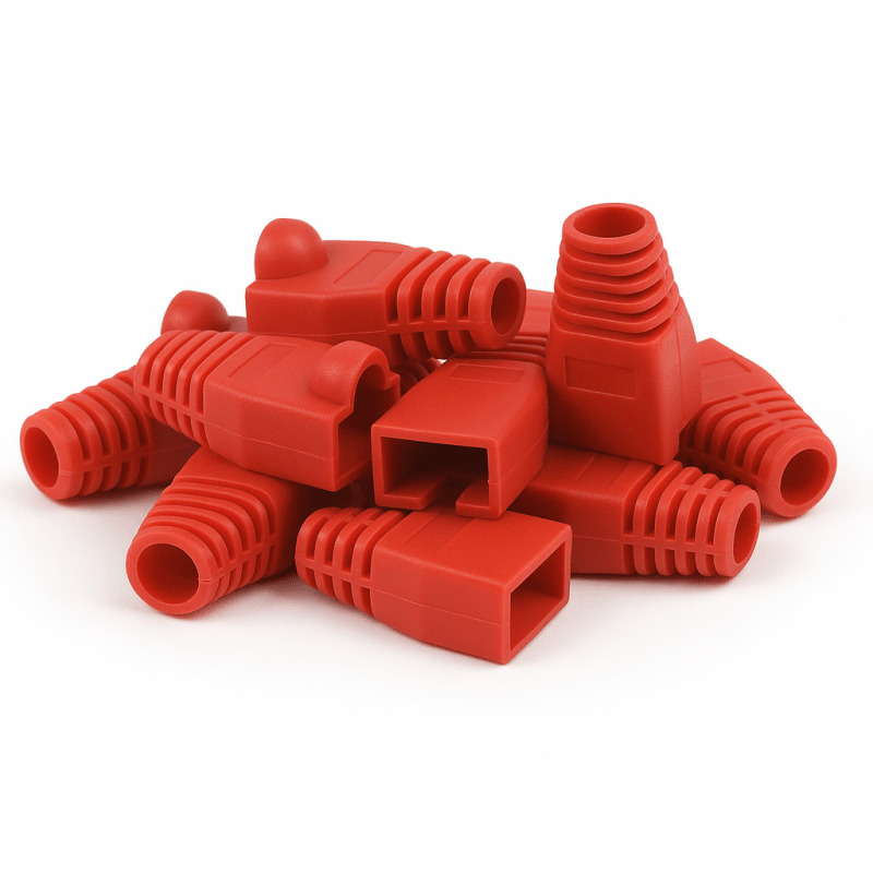 Tule Rot RJ45 10 stück