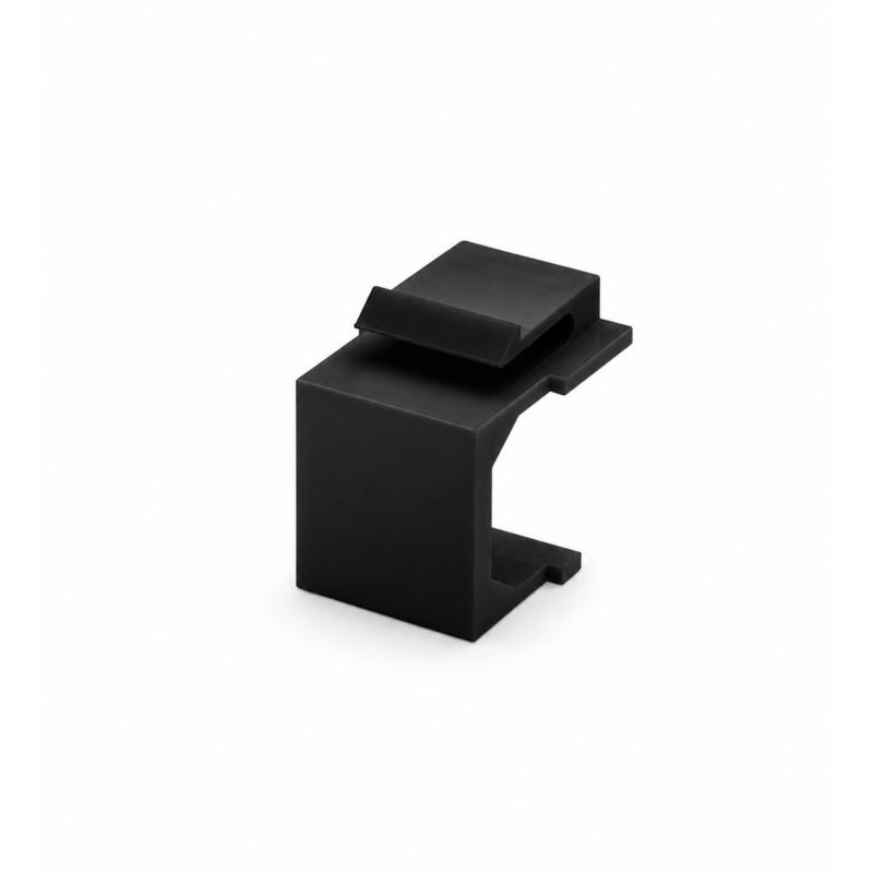 Keystone-Port-Abdeckungen, Satz von 4, schwarz