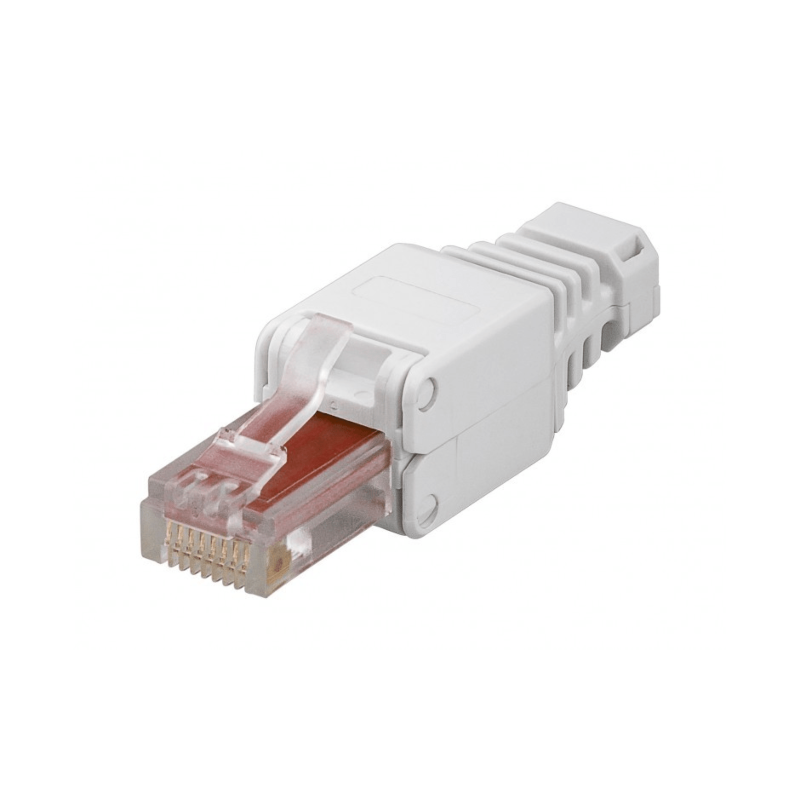 DANICOM UTP CAT5e Toolless RJ45 Netzwerkstecker - für flexibele und massive UTP Kabel