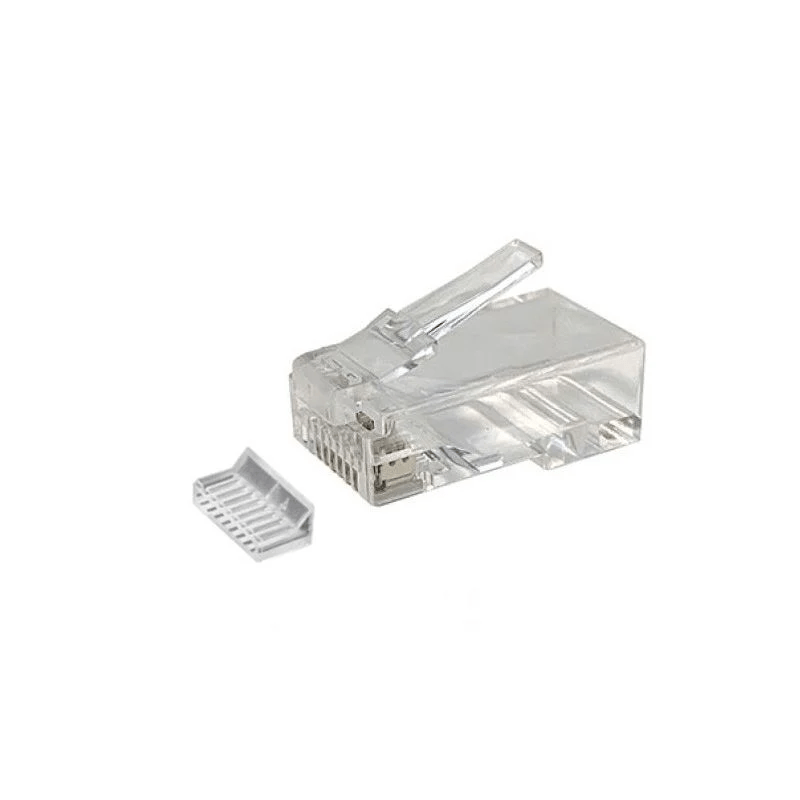 RJ45 CAT 6 Netzwerkstecker – für massive UTP Kabel